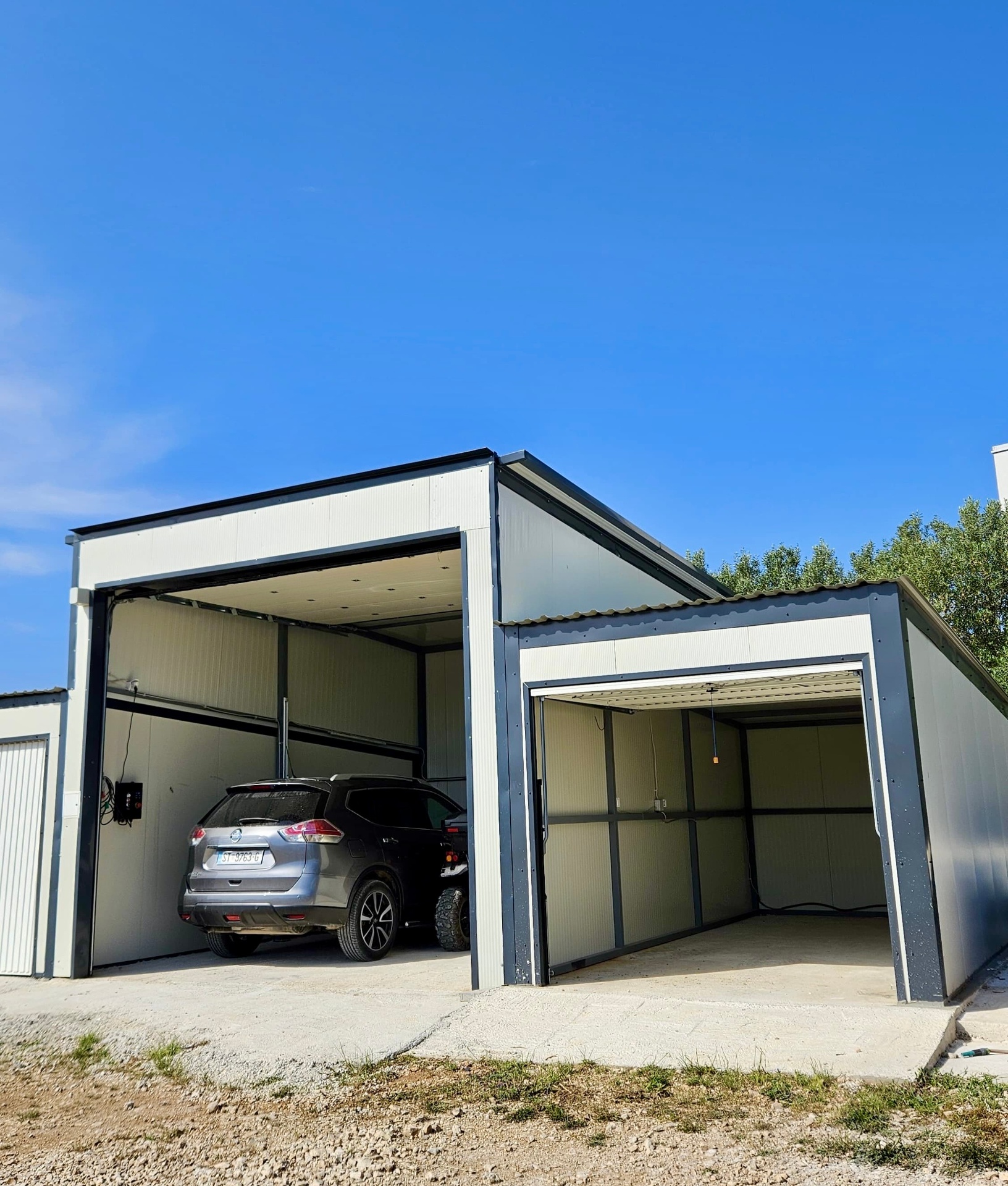 Indoor garage parking available on request